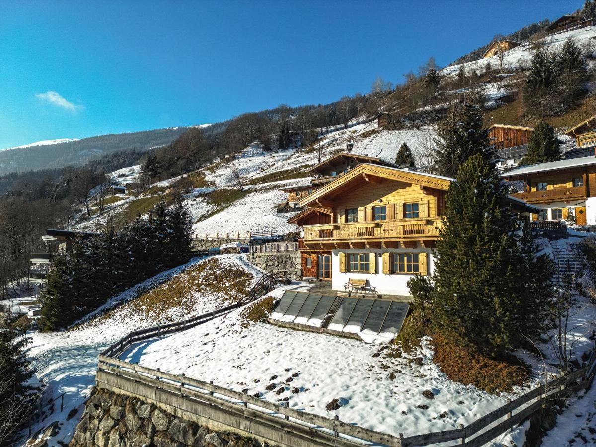 Chalet Obenland Panorama Aussicht Kitzbühler Alpen Bramberg am Wildkogel Exterior foto